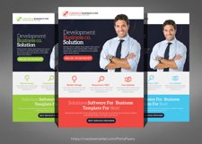 Softwere Business Flyer Product Image 1