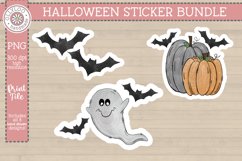 Halloween Stickers Bundle | Hand Drawn Doodle Stickers Product Image 2