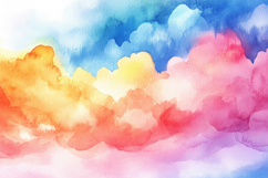 Colorful Watercolor Background Wallpaper Product Image 1