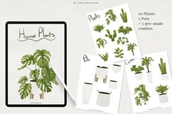 House PlantsPre-Cropped Digital Stickers for GoodNotes Product Image 2