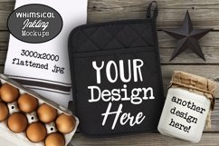 Kitchen Trio-Potholder Mockup Product Image 1