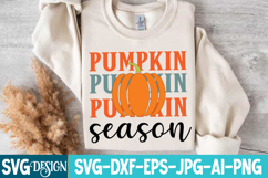 Pumpkin Season SVG Design,pumpkin Svg,Halloween SVG Design Product Image 4