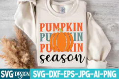 Pumpkin Season SVG Design,pumpkin Svg,Halloween SVG Design Product Image 4