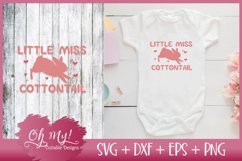 Little Miss Cottontail - SVG EPS DXF Cutting File Product Image 1