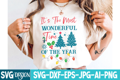 It’s the most Wonderful time of The Year SVG Design Product Image 1