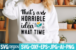 This Girl Runs On Caffeine and Sarcasm - SVG Cutting File Product Image 1