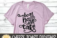 Lake SVG | Boat Hair Don't Care Product Image 3