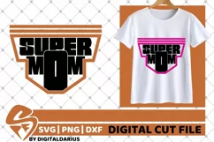 Super Mom svg, Mother's Day svg, Mom Life svg, Hero svg Product Image 1