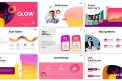 Glow - Gradient Powerpoint Template Product Image 2