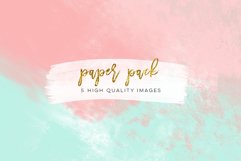 ombre watercolor digital paper, Pastel Ombre digital paper, Watercolour Ombre Digital Papers, Wedding invitation clipart,  Watercolor logo  Product Image 2