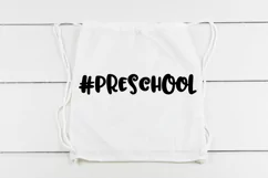#Preschool SVG Cut File - Back to School DXF EPS PNG JPG AI Product Image 4