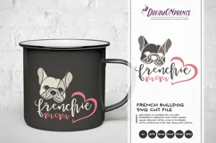 French Bulldog SVG - Frenchie Mom SVG Product Image 1