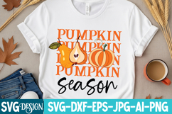 Pumpkin Season SVG Design | Pumpkin Season Sublimation SVG Product Image 3