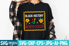 Black History Month Period svg file,Black History Svg Design Product Image 1