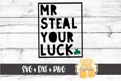 Mr Steal Your Luck - St Patrick's Day SVG PNG DXF Cut Files Product Image 2