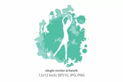 ballerina - single vector artwork Product Image 1