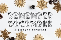 Web Font Remember December Product Image 1