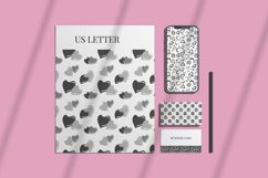 Blasc and White Patterns Set Product Image 4