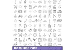 100 touring cons set, outline style Product Image 1