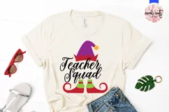 Teacher Elf Squad - Christmas SVG EPS DXF PNG Product Image 2