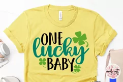 One lucky baby - St. Patrick's Day SVG EPS DXF PNG Product Image 3