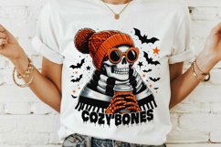 Funny Coffee Skeleton saying Sublimation PNG. Product Image 2