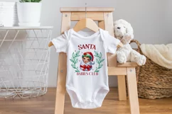 First Baby Christmas, Santa's newest little one PNG. Product Image 2