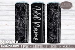 3D Seamless Sublimation Skinny Tumbler Wrap| 20oz | Png Product Image 2
