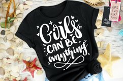 Girl Power Quotes, Girls Can Be Anything Product Image 1