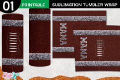 Mama Football 20 Oz. Skinny Tumbler Product Image 3