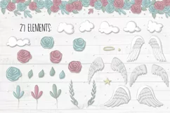 Little angels clipart - Free Design of The Week Product Image 3