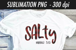 Salty | Sublimation | Matthew 5-13 | Faith Christian Bible Product Image 2
