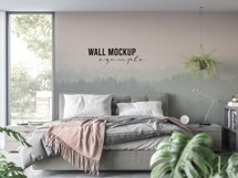 Wall mockup - Wallpaper mockup Product Image 6