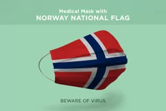 Mask with nigeria north korea norway oman Nation Flags Product Image 4