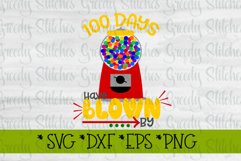 100 Days Of School Have Blown By SVG, DXF, EPS, PNG. Product Image 2