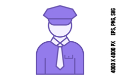 Colored Guard Icon Product Image 1