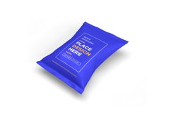 Snack Pouch Packaging 3D Mockup Template Photoshop Product Image 1