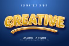 Creative text, 3d editable text effect Product Image 1