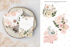 Watercolor BLOOMING flowers 146 PNG Product Image 11