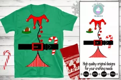 Elf Outfit Svg, Christmas Elf costume, Elf body Costume Svg, Product Image 1