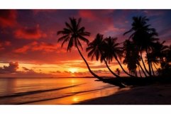 orange blazing sun Product Image 1