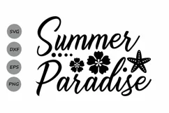 Summer Paradise Svg, Summer Svg, Beach Svg, Summer Beach Svg Product Image 2