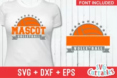 Volleyball SVG | Volleyball Template 0015 | Shirt Design Product Image 1