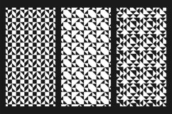 Repeat geometric b&amp;w prints/patterns Product Image 9