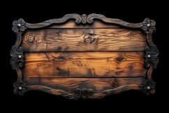 Vintage Wooden Signage Mockup Template Product Image 2