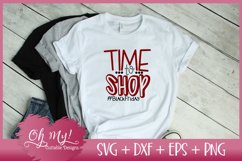 Time To Shop #BlackFriday - SVG EPS DXF PNG Cutting File Product Image 2