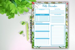 Monthly Planner, Hello December, Monthly Organizer, 50OFF Product Image 2