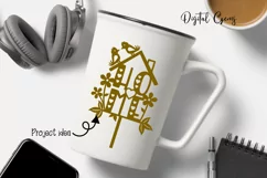 Home and love paper cut designs SVG / DXF / EPS / PNG files Product Image 4