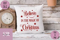 Believe in the magic of christmas bauble| vinyl cutting | Product Image 2