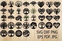 Tree of Life SVG, Trees, Tree Cut File, Tree SVG For Cutting - Free Design of The Week Product Image 1